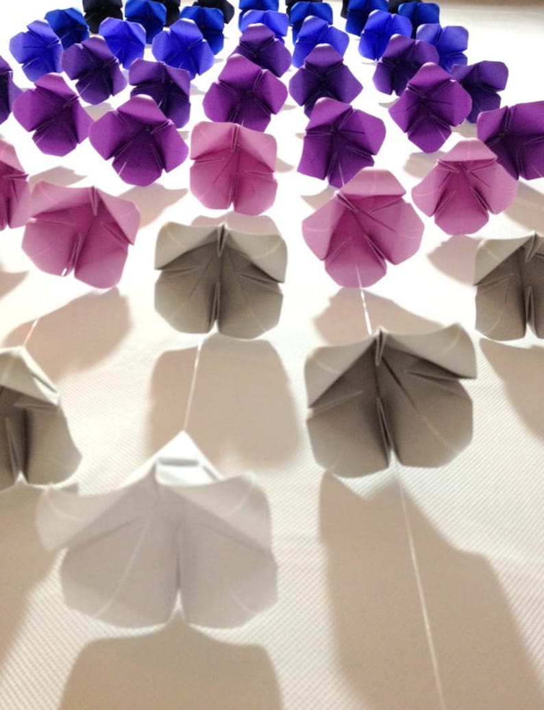 Spring Flower Garlands Store Window Flower Display Origami Etsy