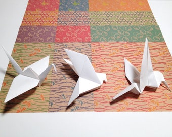 Origami Crane Ornaments, Origami Doves, Flying Crane Origami,Origami Hummingbirds, White Doves, Origami Garlands, Japanese Crane