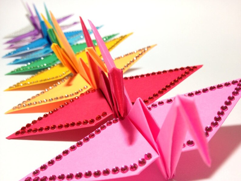 Birthday Party Favors Origami Table Decorations Origami Etsy