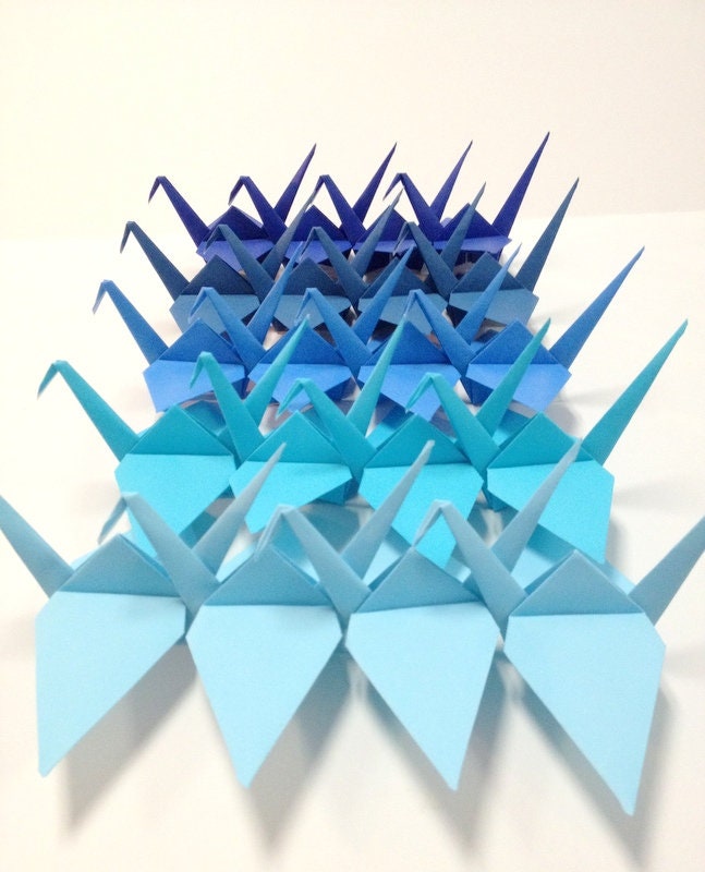 DIY: Giant Origami Cranes as Holiday Decor - Remodelista