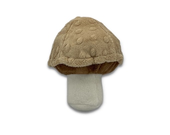 Mushroom Squeaky Plush Dog Toy