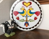 Hex Sign, Double Distelfink Hex Sign, Double Distelfink, Folk Art, Bird Hex Sign, Pennsylvania Dutch Hex Sign, PA Dutch, Hex, Wall Decor