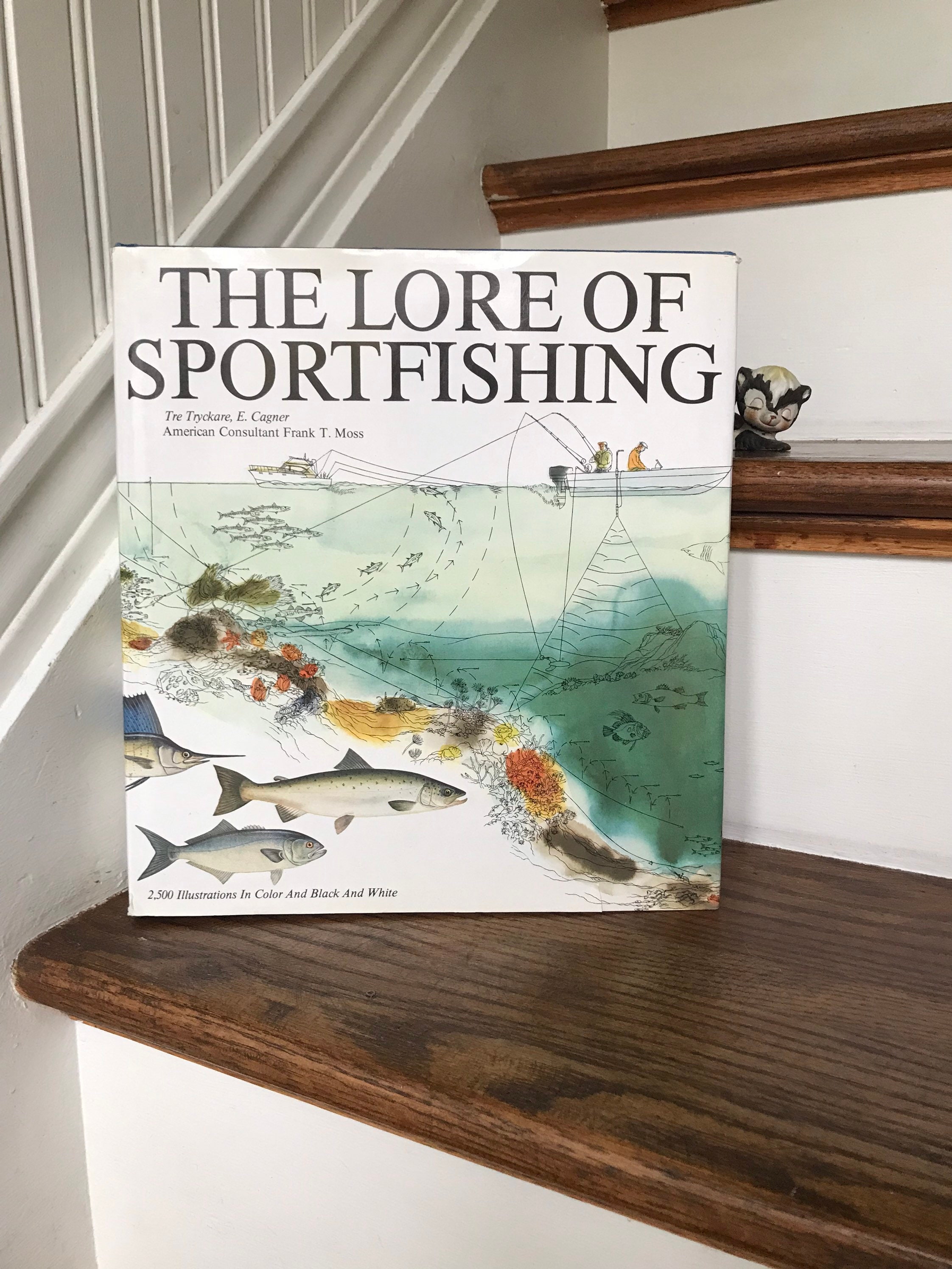 Fishing Book, the Lore of Sportfishing, Fish Book, Coffee Table