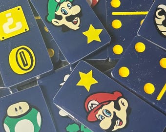 Mario handmade resin Dominoes