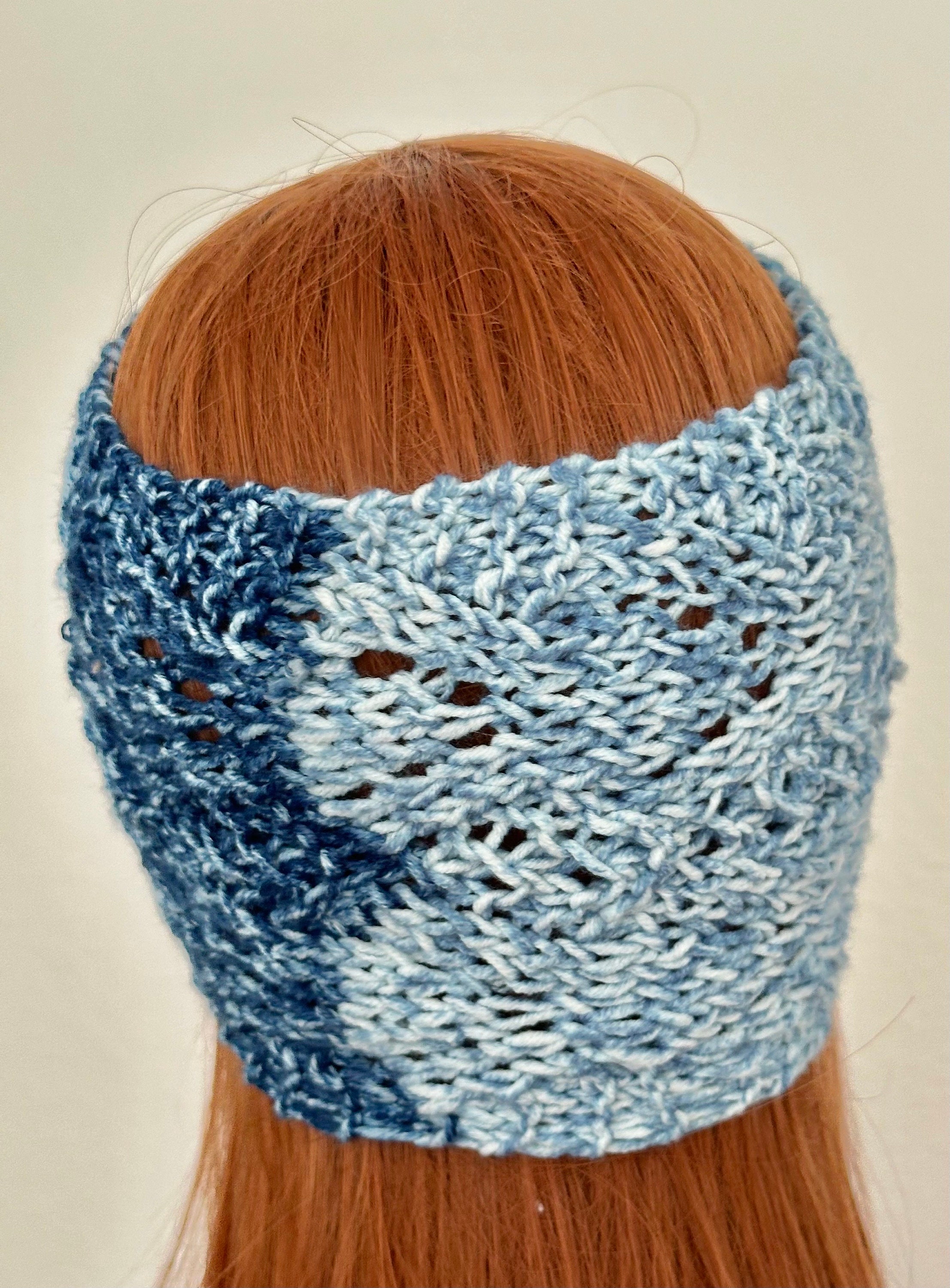Hand Knits 2 Love Headband Bandana Headwrap Lace Ombré  display picture 1