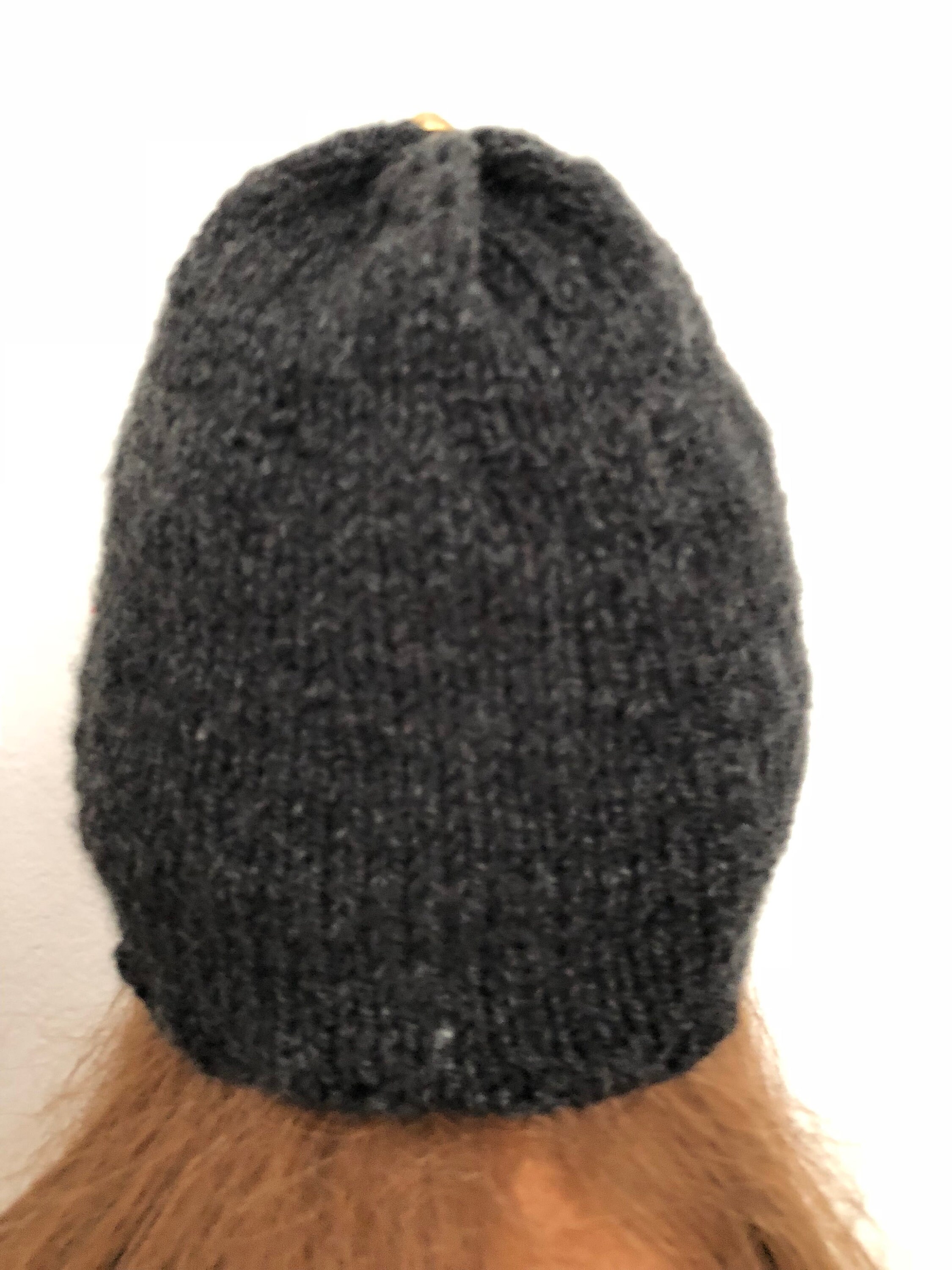 Hand Knits 2 Love Hat Beanie Cap Flowers Gold Designer  display picture 2