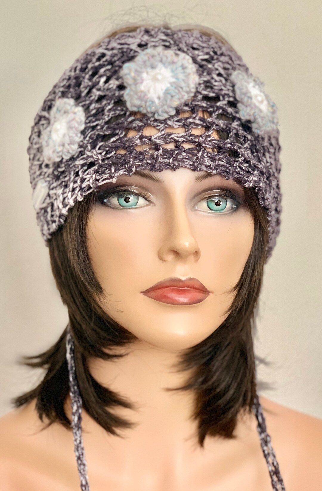 Hand Knits 2 Love Cotton Bandana Headwrap Cap Headband  display picture 3