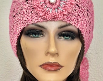 Hand Knits 2 Love Cotton Bandana Scarf Headband Headwrap  display picture 1