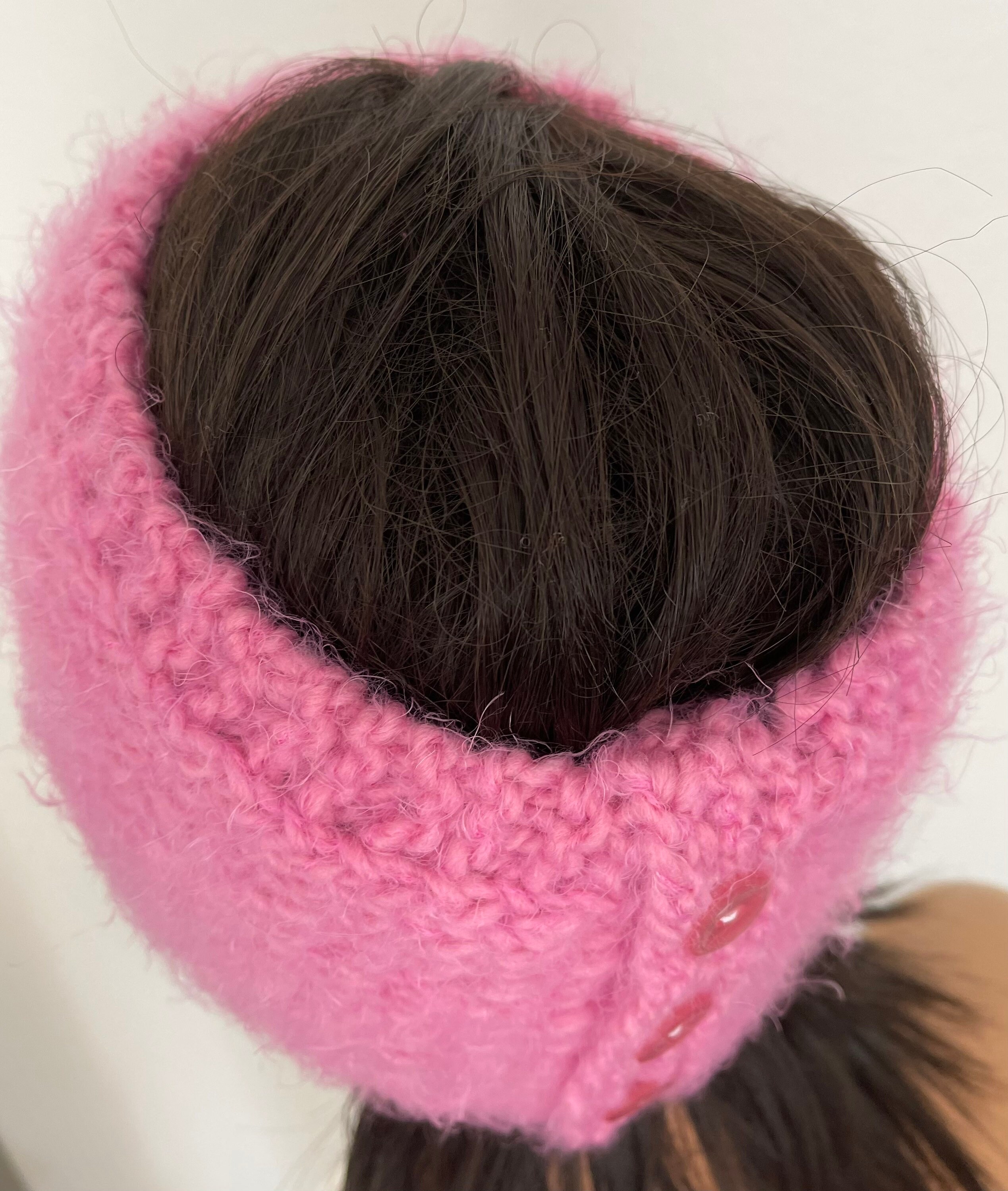 Hand Knits 2 Love Headband Headwrap Bandana Ear-warmer Open  display picture 2