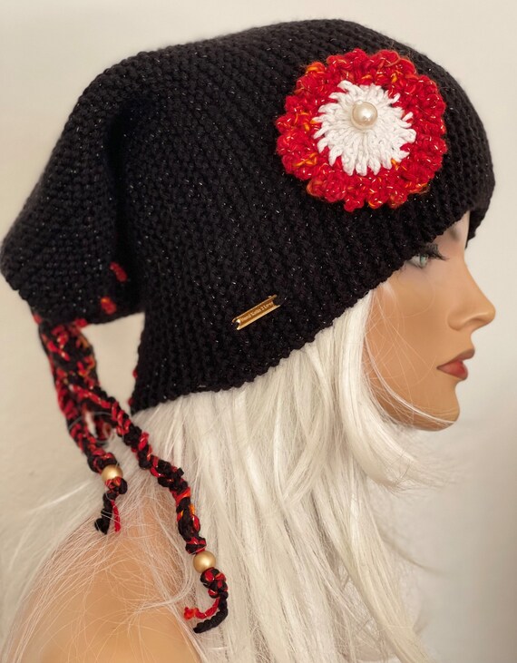 Hand Knits 2 Love Beanie Hat Cap Slouch Designer s-l400.jpg main image 3