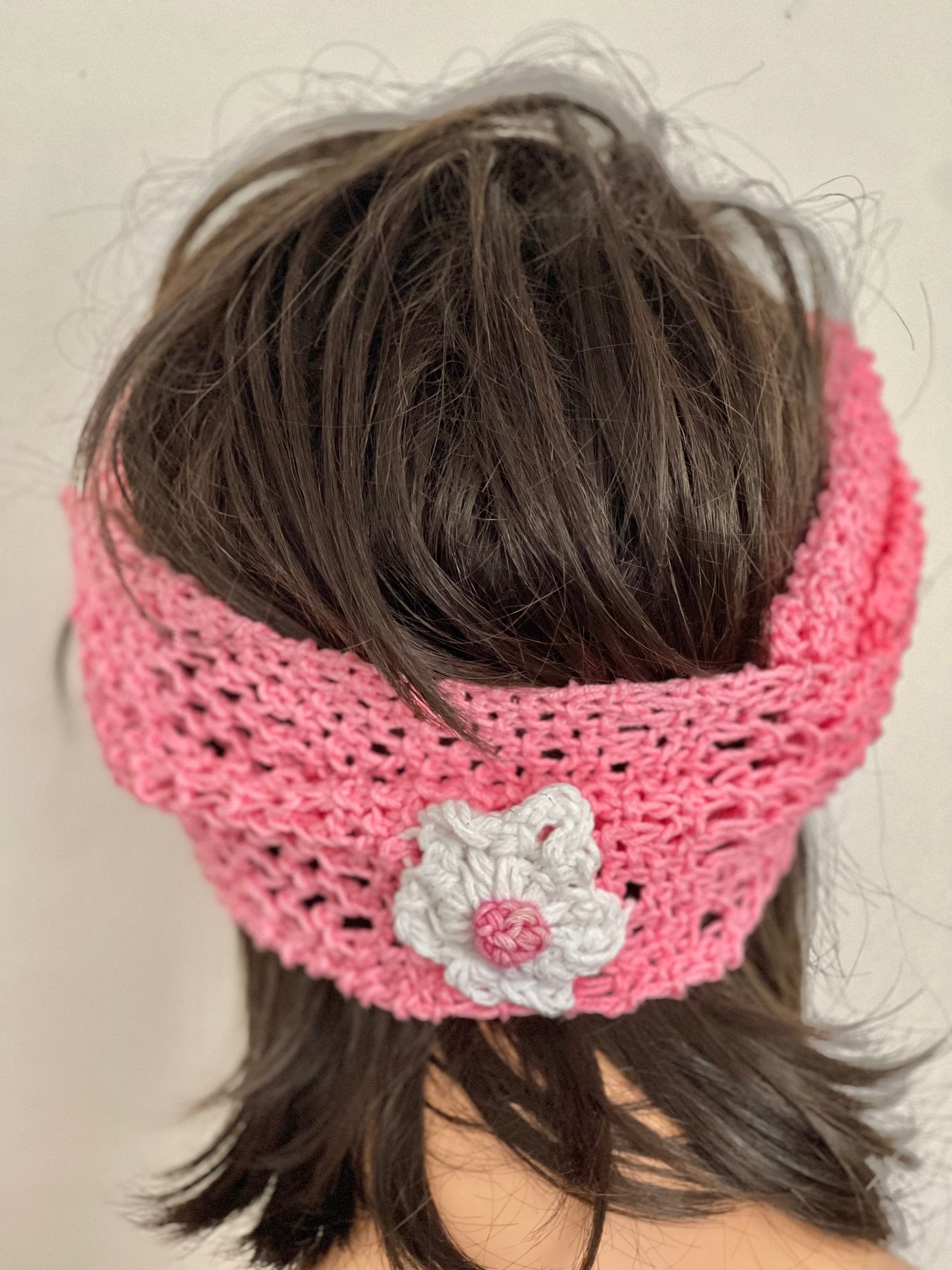 Hand Knits 2 Love Mercerized Cotton Bandana Headband Turban 