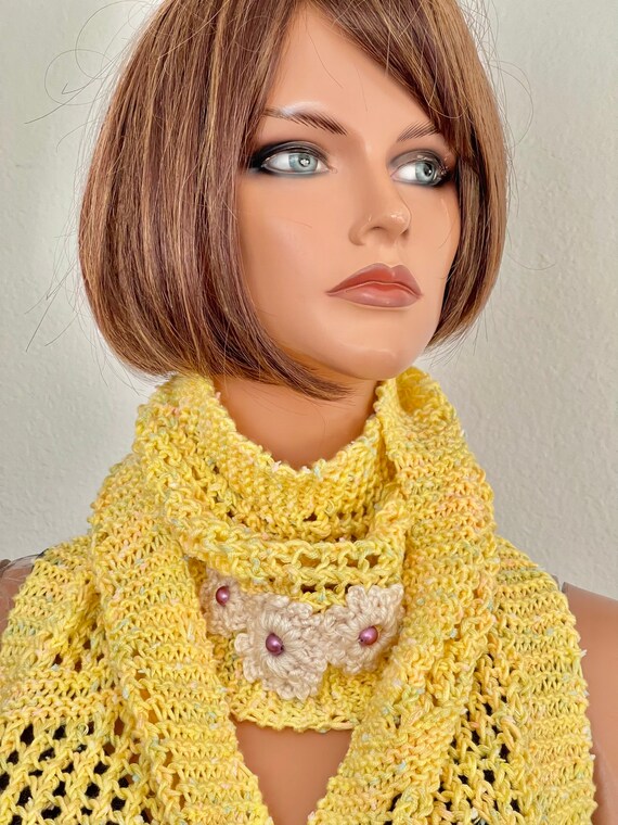 Hand Knits 2 Love Bandana Head-wrap Headband Scarf Cap  display picture 1