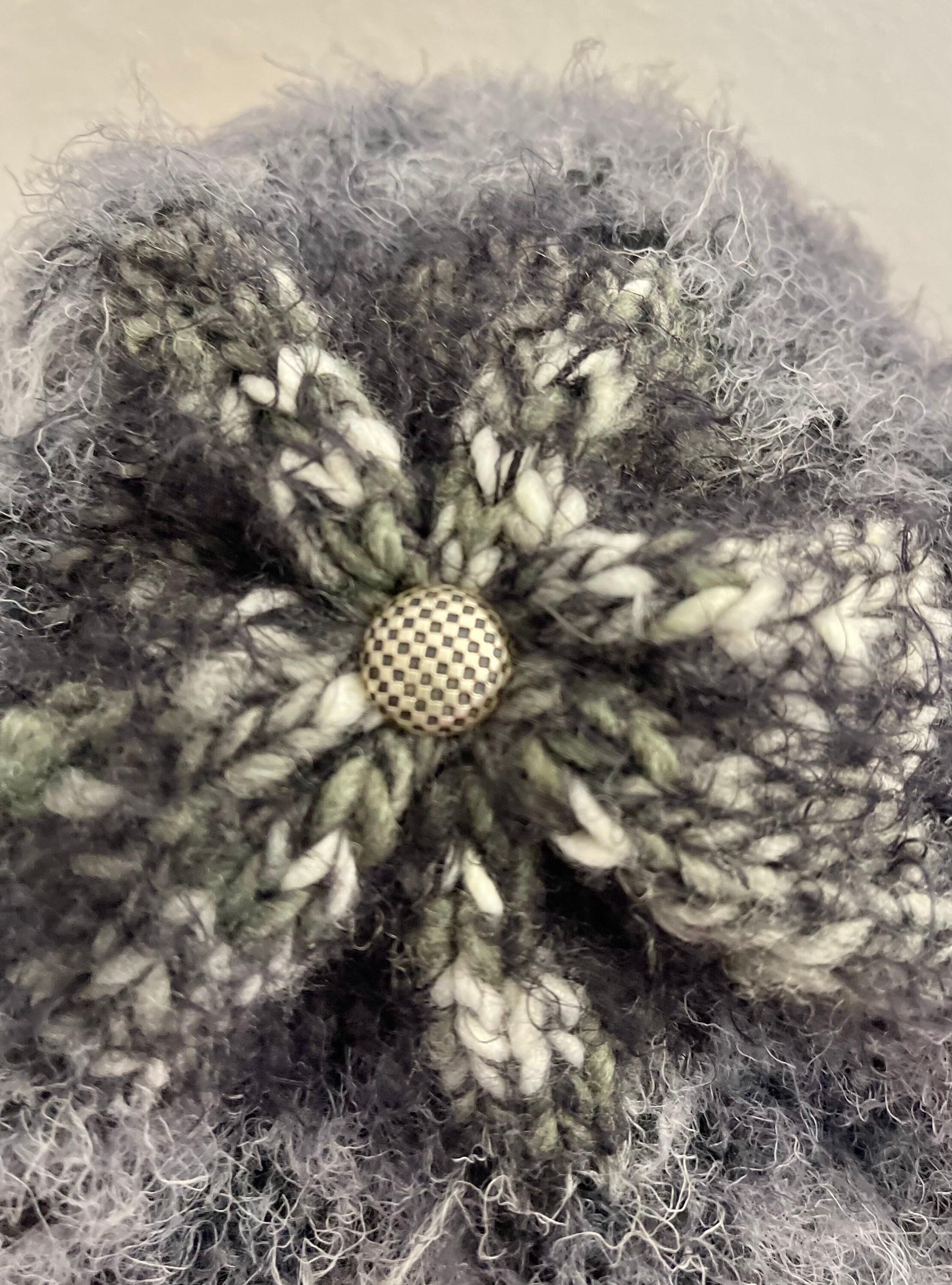 Hand Knits 2 Love Slouch Beanie Hat Cap Adjustable Fit  display picture 2