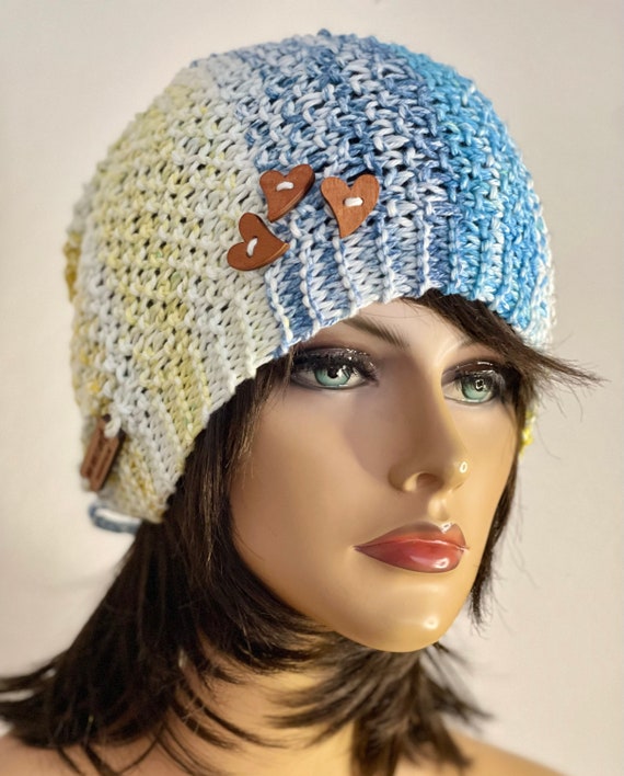 Hand Knits 2 Love Headband Bandana Headwrap Open Cap Turban  display picture 1