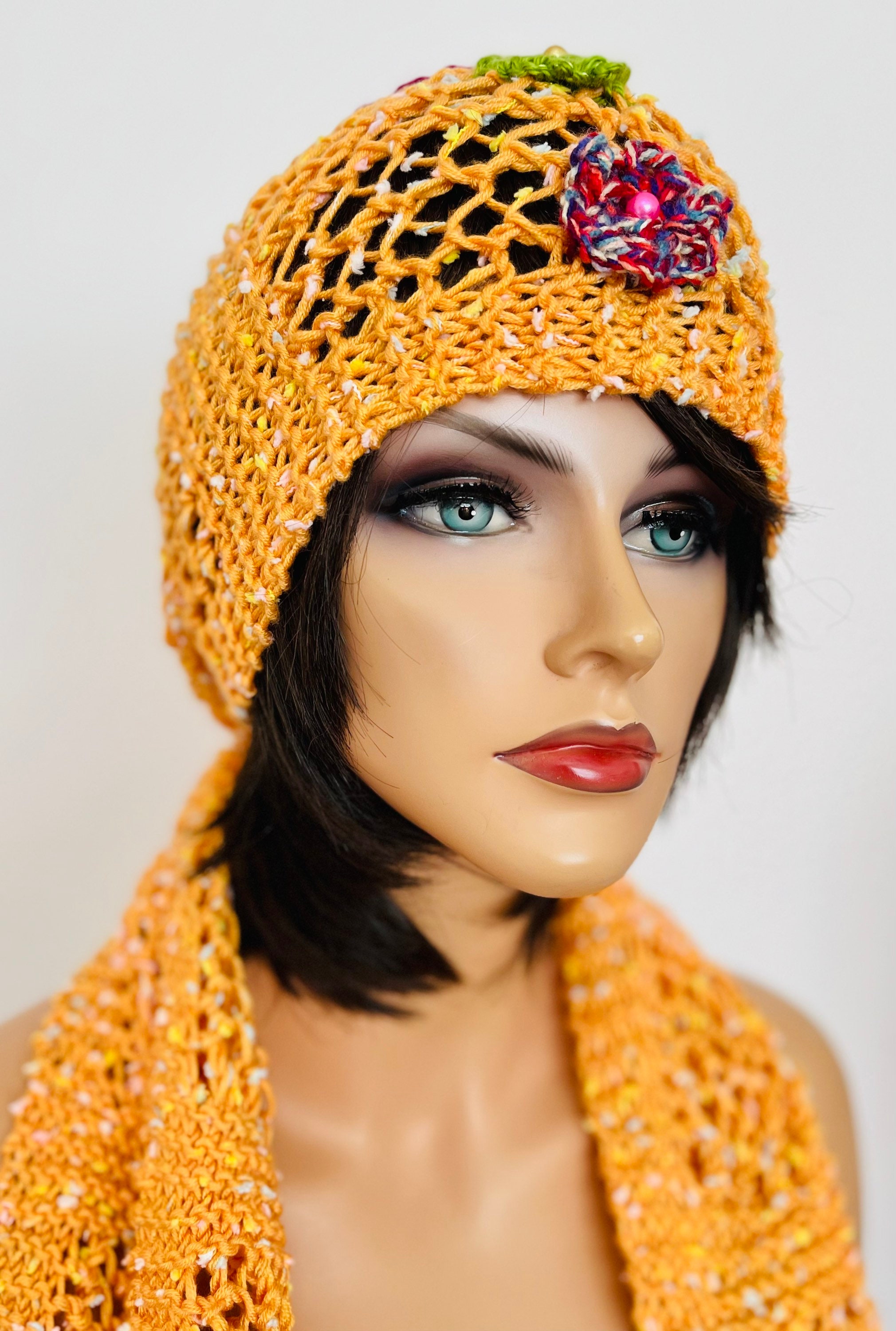 Hand Knits 2 Love Bandana Scarf Wrap Headband Head-wrap  display picture 1
