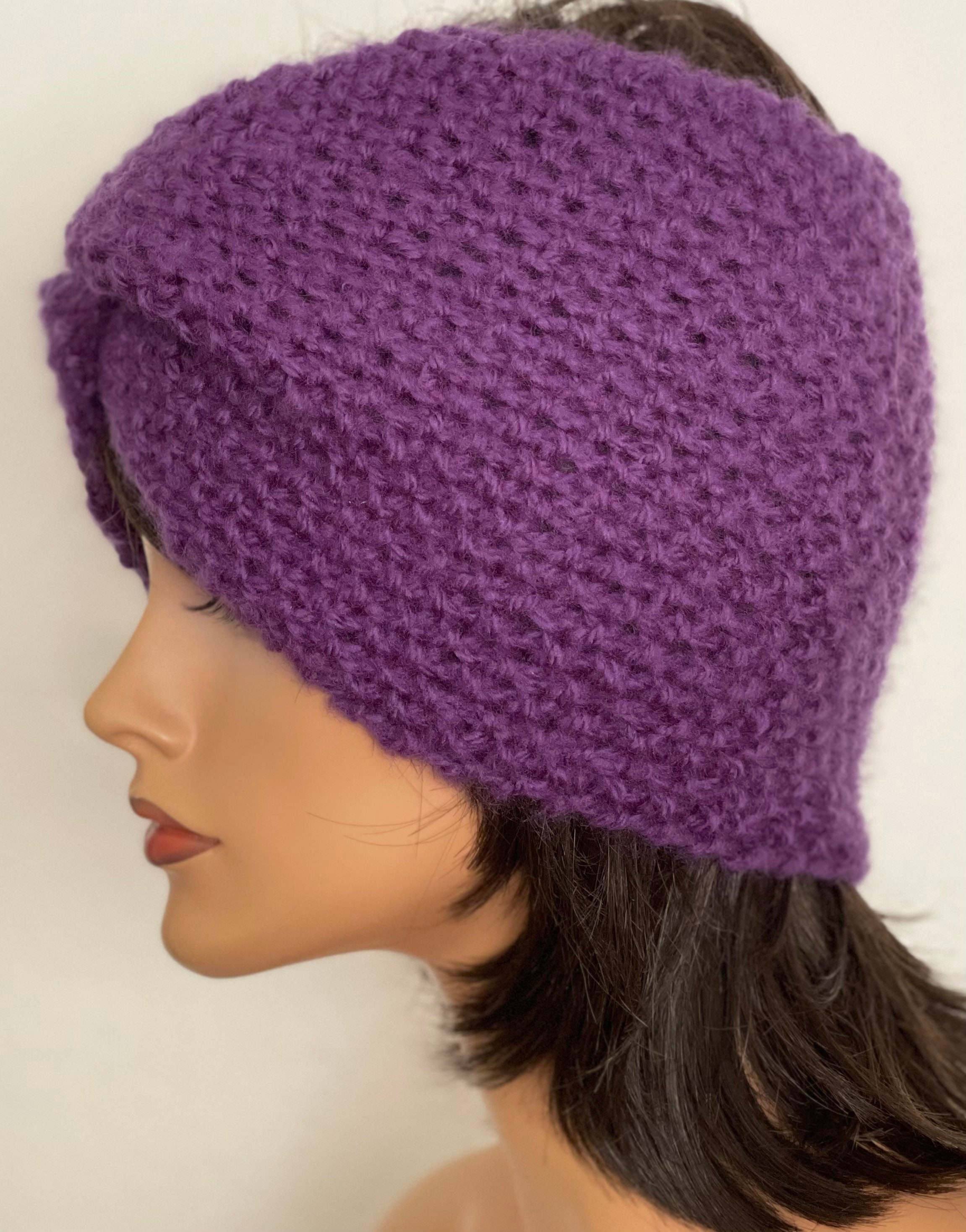 Hand Knits 2 Love Bandana Headband Ear-covers Turban Flower  display picture 3