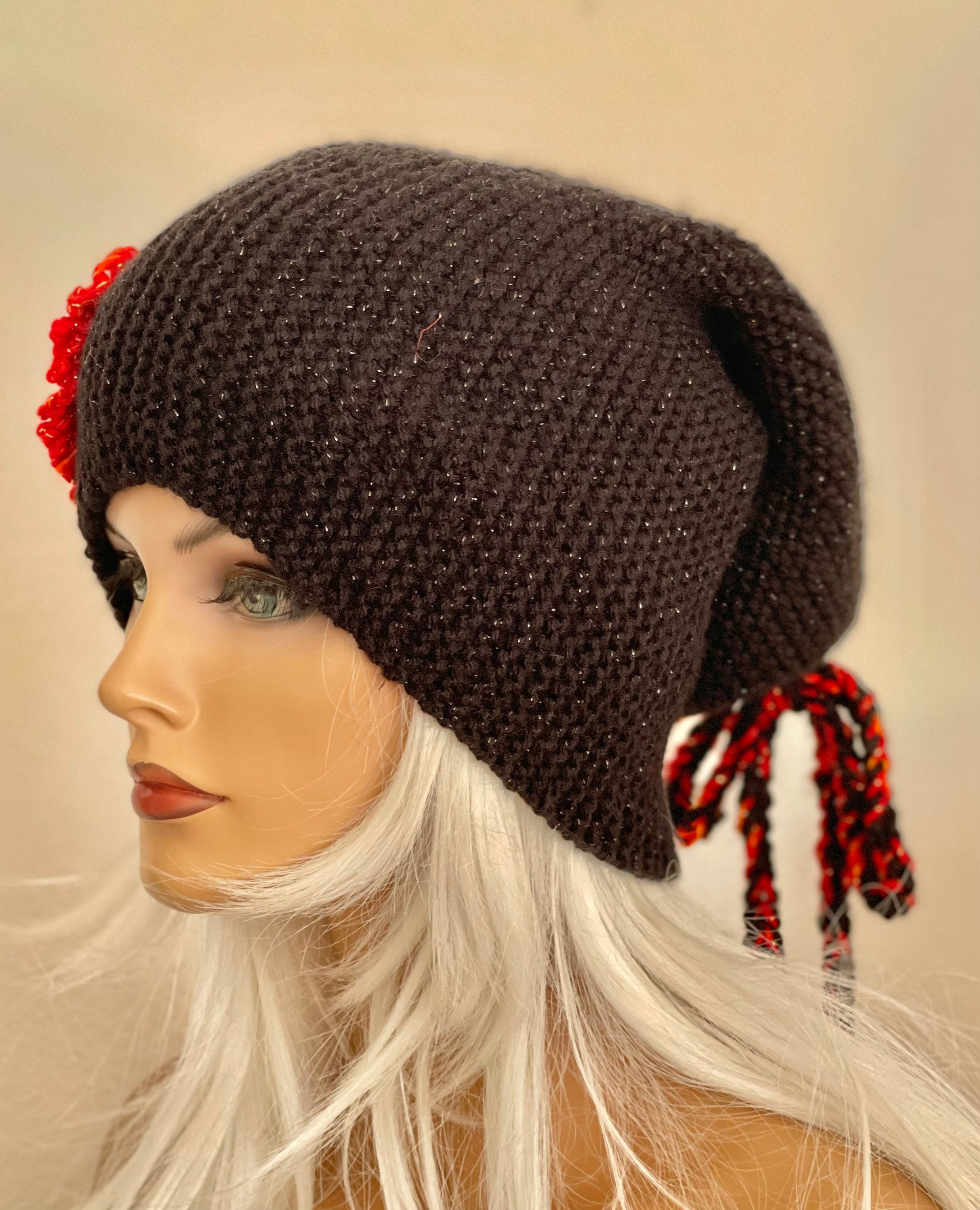 Hand Knits 2 Love Slouch Beanie Cap Hat Designer Original 