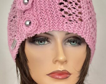 Hand Knits 2 Love Cotton Headband Headwrap Bandana Turban 