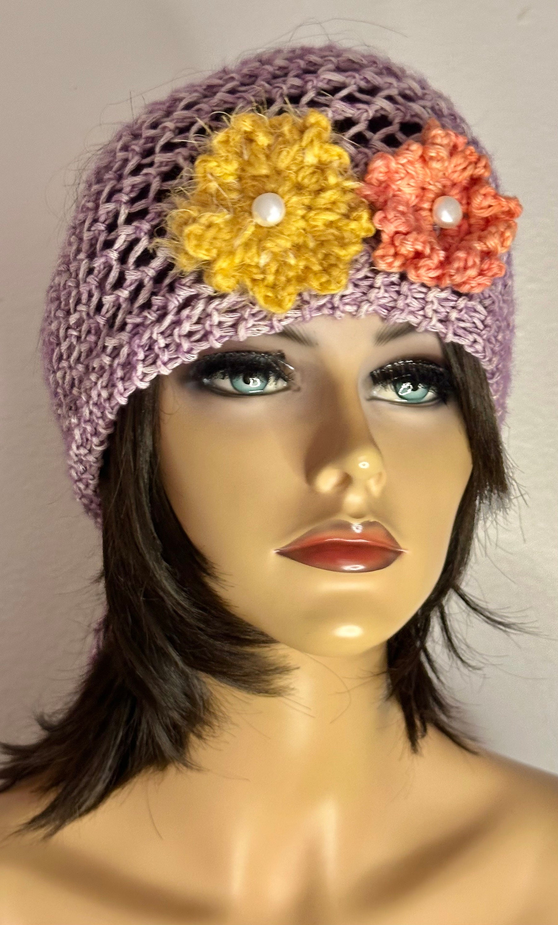 Hand Knits 2 Love Soft Cotton Bandana Headband Turban Scarf  display picture 2