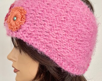 Hand Knits 2 Love Headband Headwrap Bandana Ear-warmer Open  display picture 3