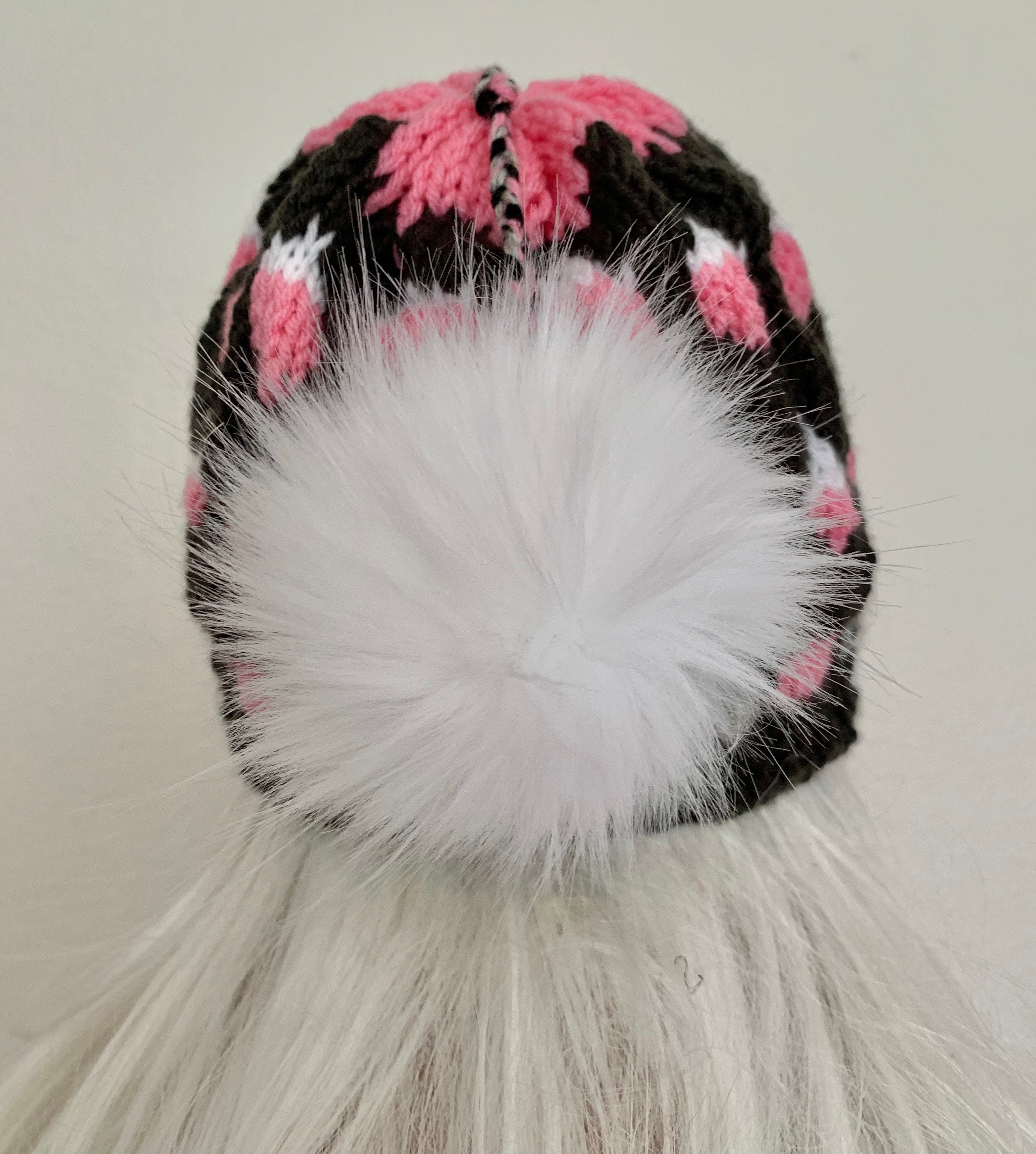 Hand Knits 2 Love Beanie Hat Cap Designer Fashion Fair-isle  display picture 2