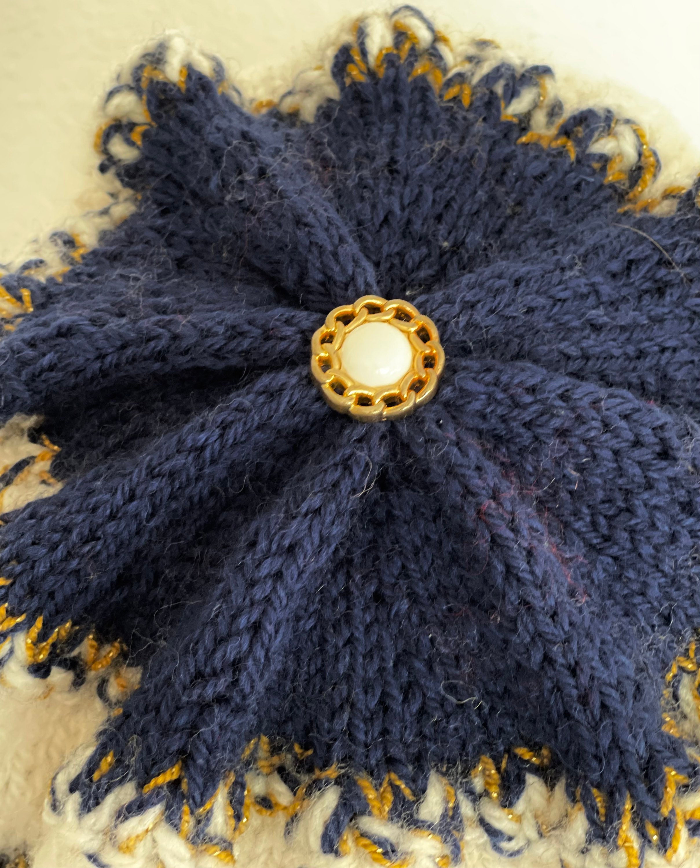 Hand Knits 2 Love Slouch Beanie Hat Cap Adjustable Fit  display picture 1