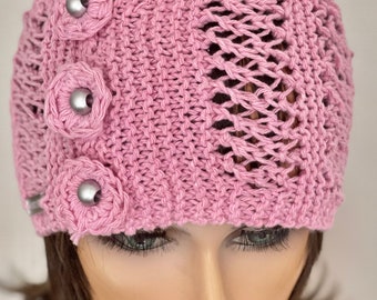 Hand Knits 2 Love Cotton Headband Headwrap Bandana Turban  display picture 2