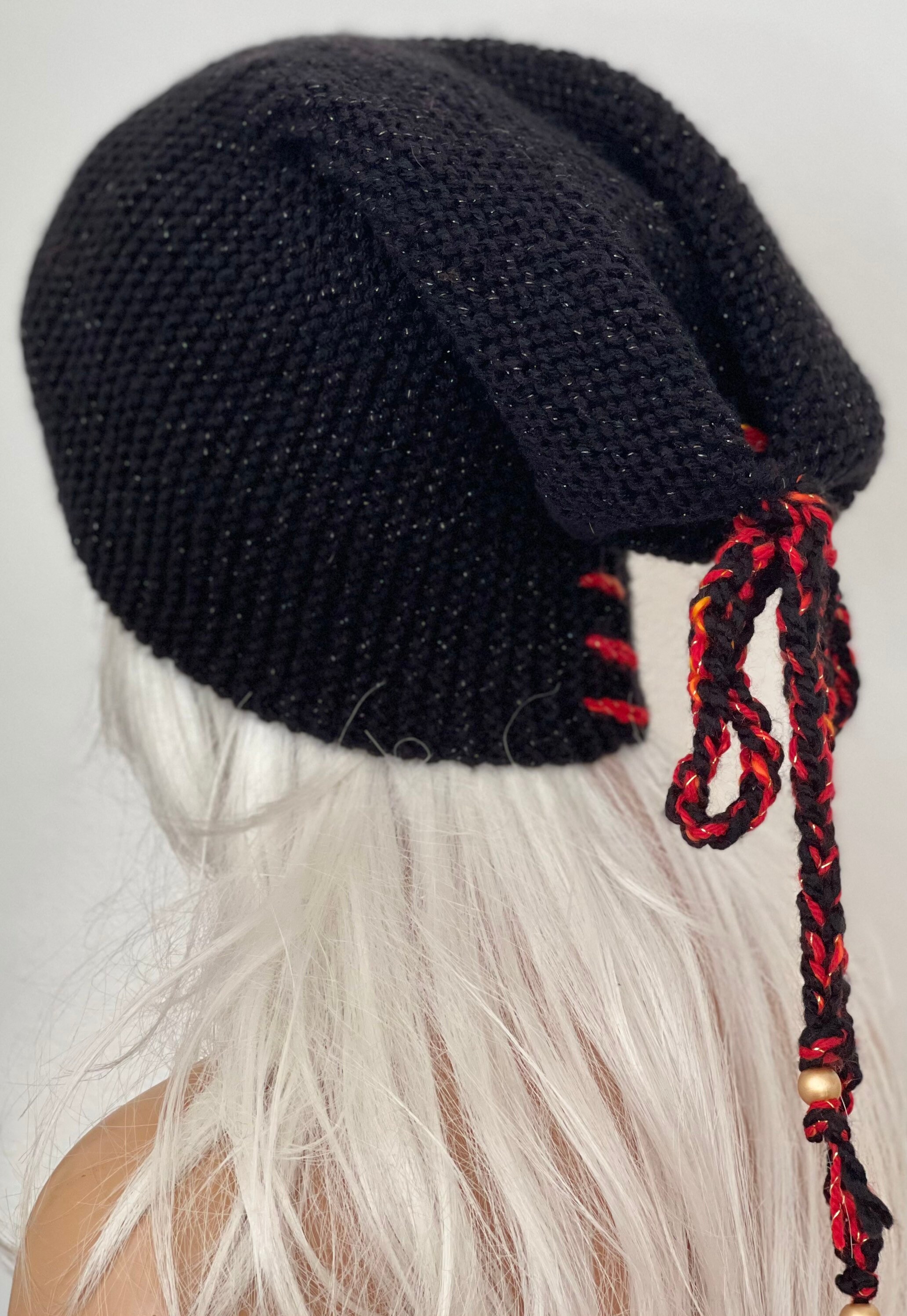 Hand Knits 2 Love Slouch Beanie Cap Hat Designer Original 