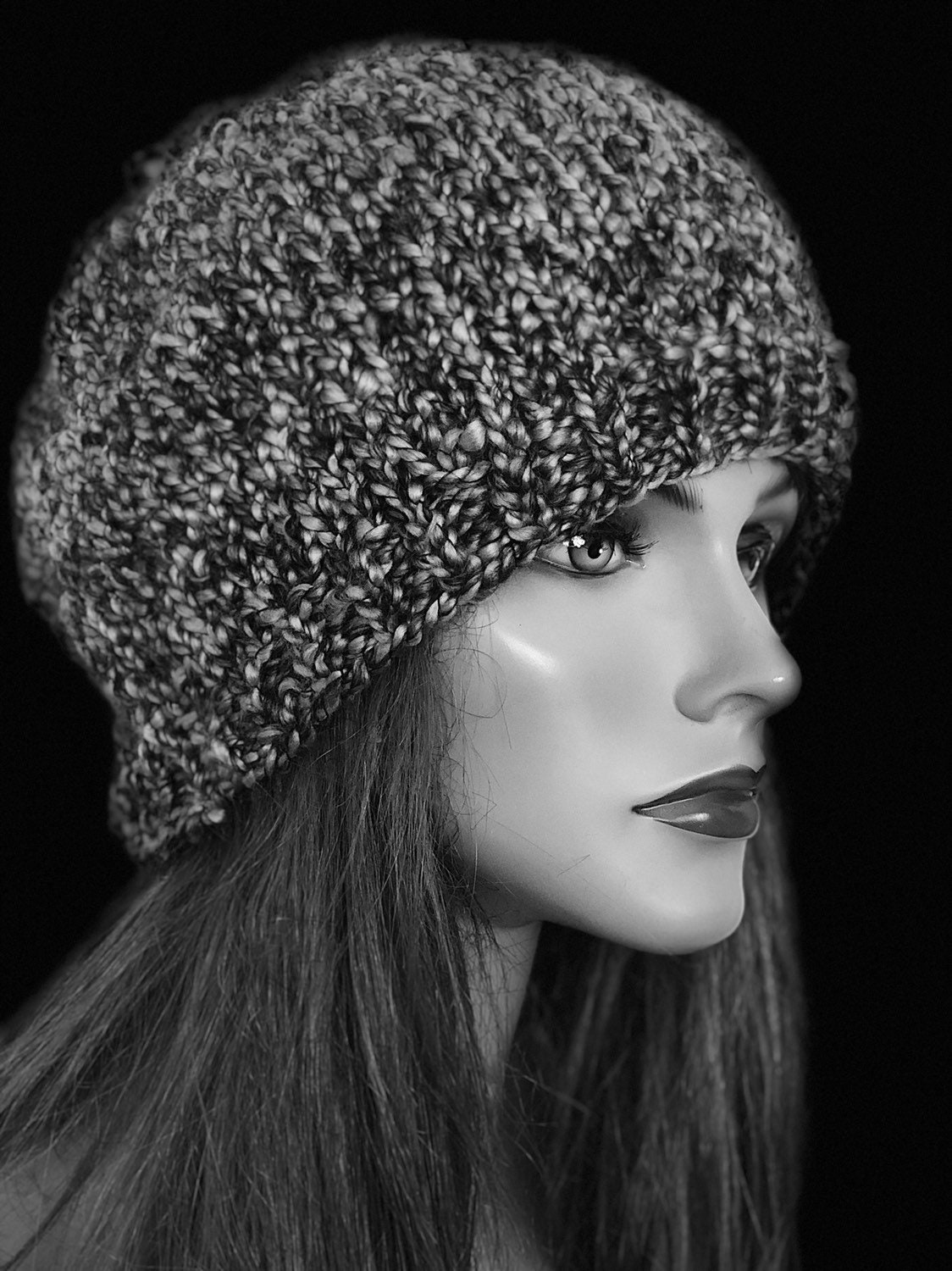 Hand Knits 2 Love Hat Beanie Slouch Designer Fashion Tassels 