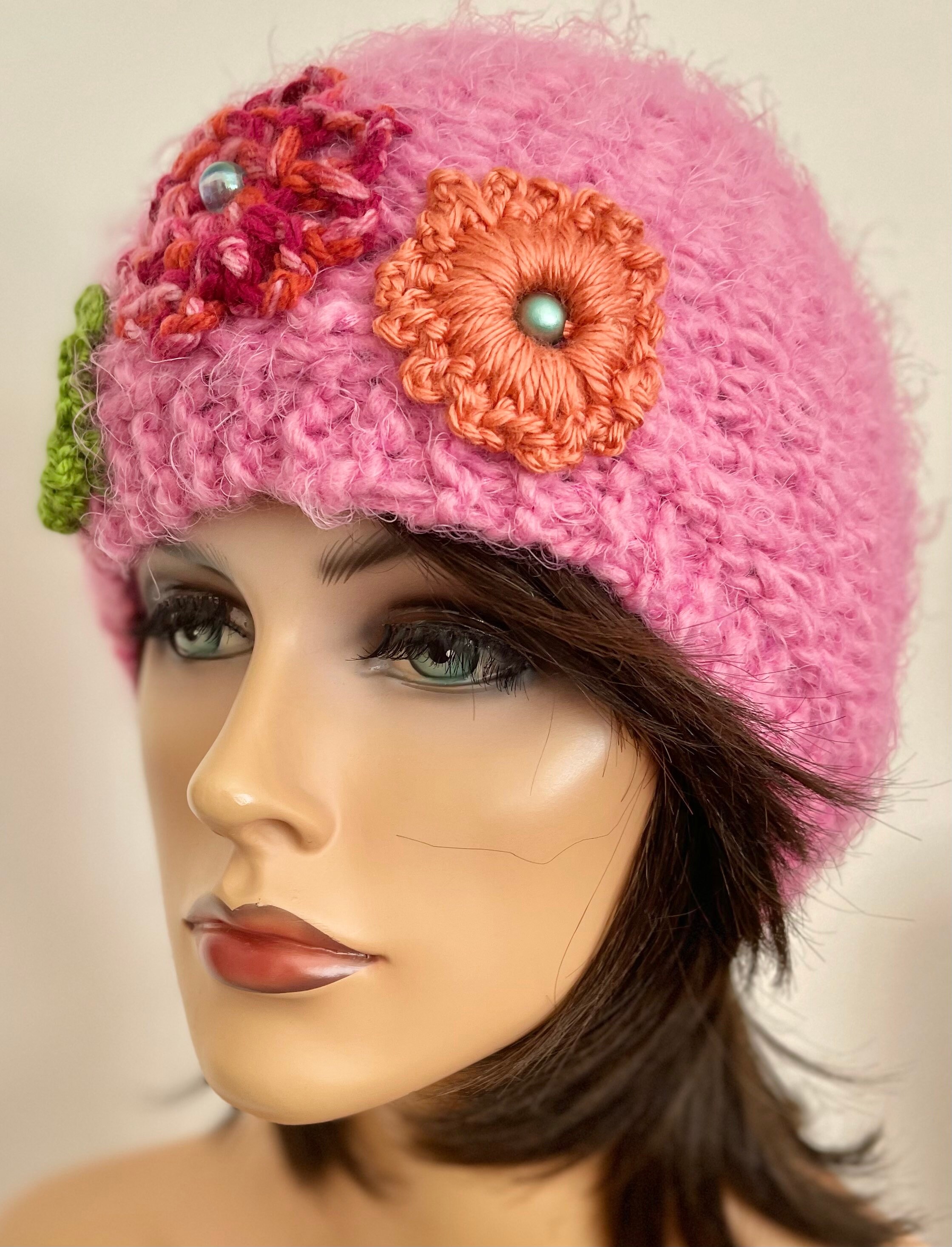 Hand Knits 2 Love Headband Headwrap Bandana Ear-warmer Open  display picture 3