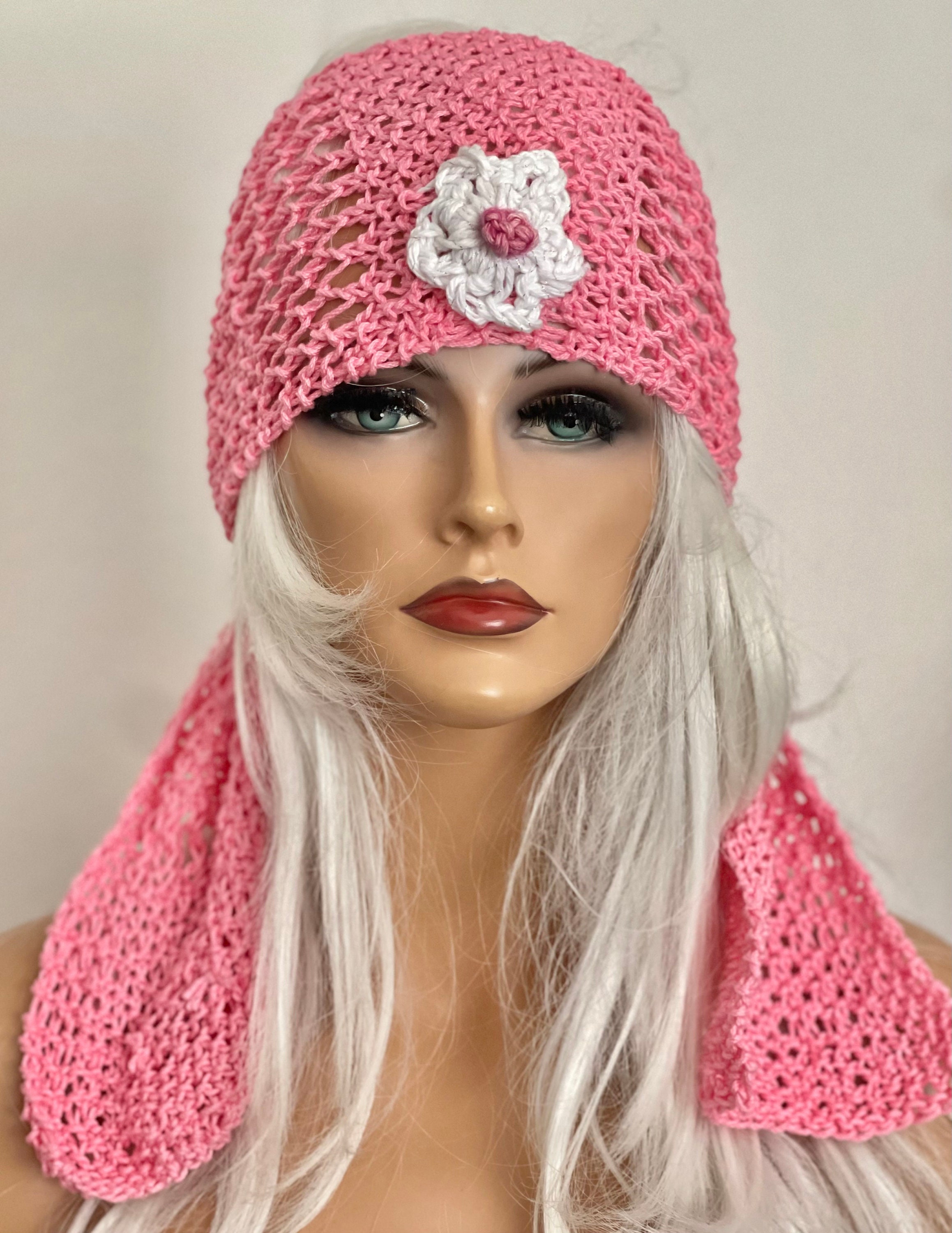 Hand Knits 2 Love Mercerized Cotton Bandana Headband Turban  display picture 2