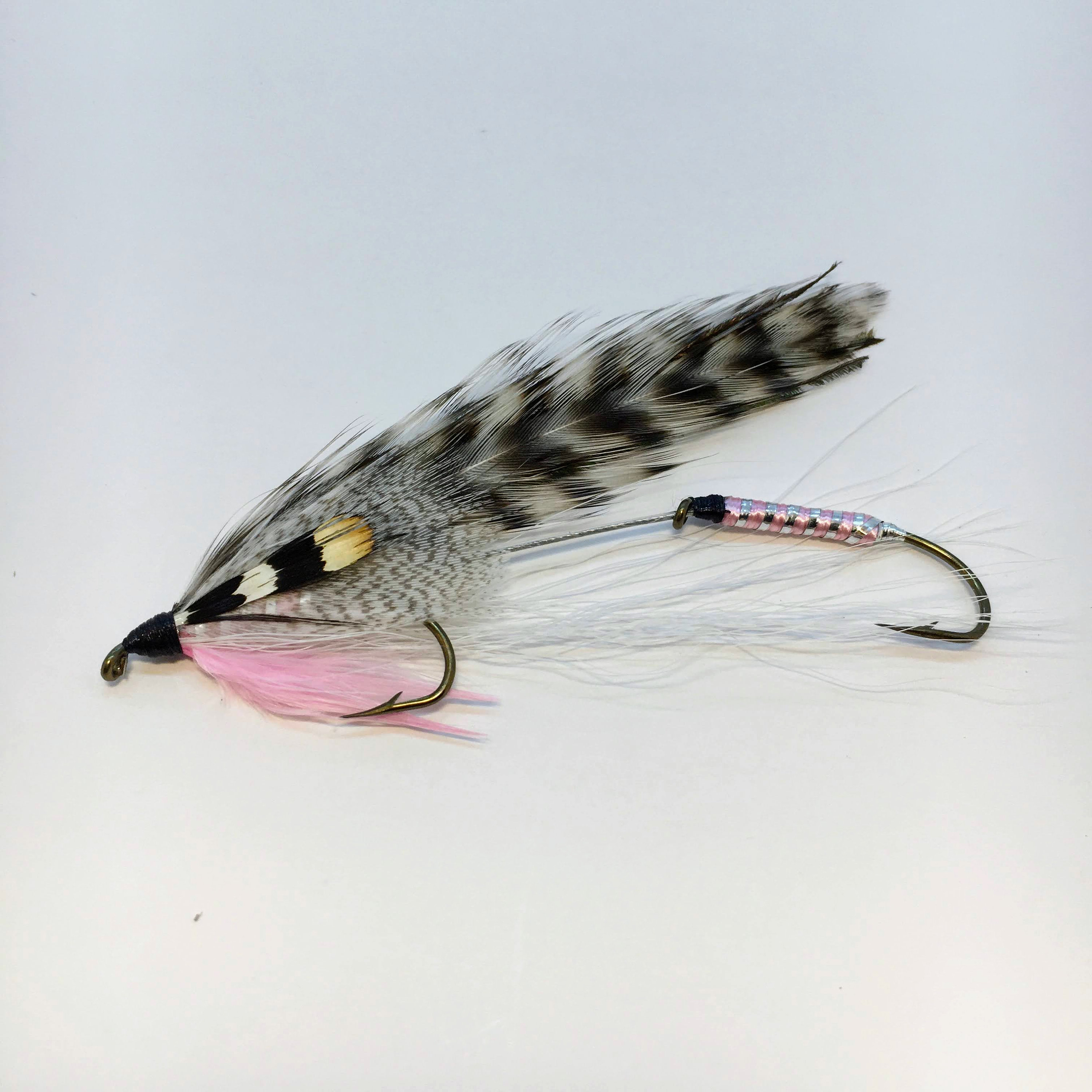 Pink Lady Tandem Streamer Fishing Fly Hand-tied Flies Trout Flies