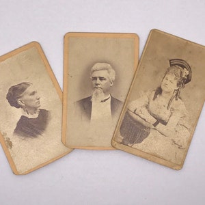 Antique Edwardian small lot of 3 photographs