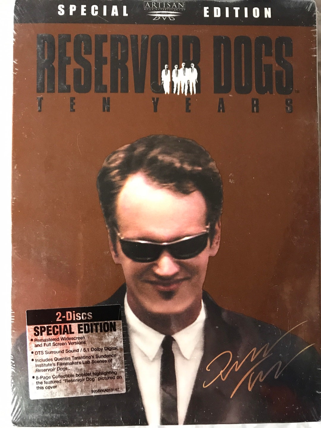 NEW Sealed 10th Anniversary 2002 (1992) Reservoir Dogs DVD Movie