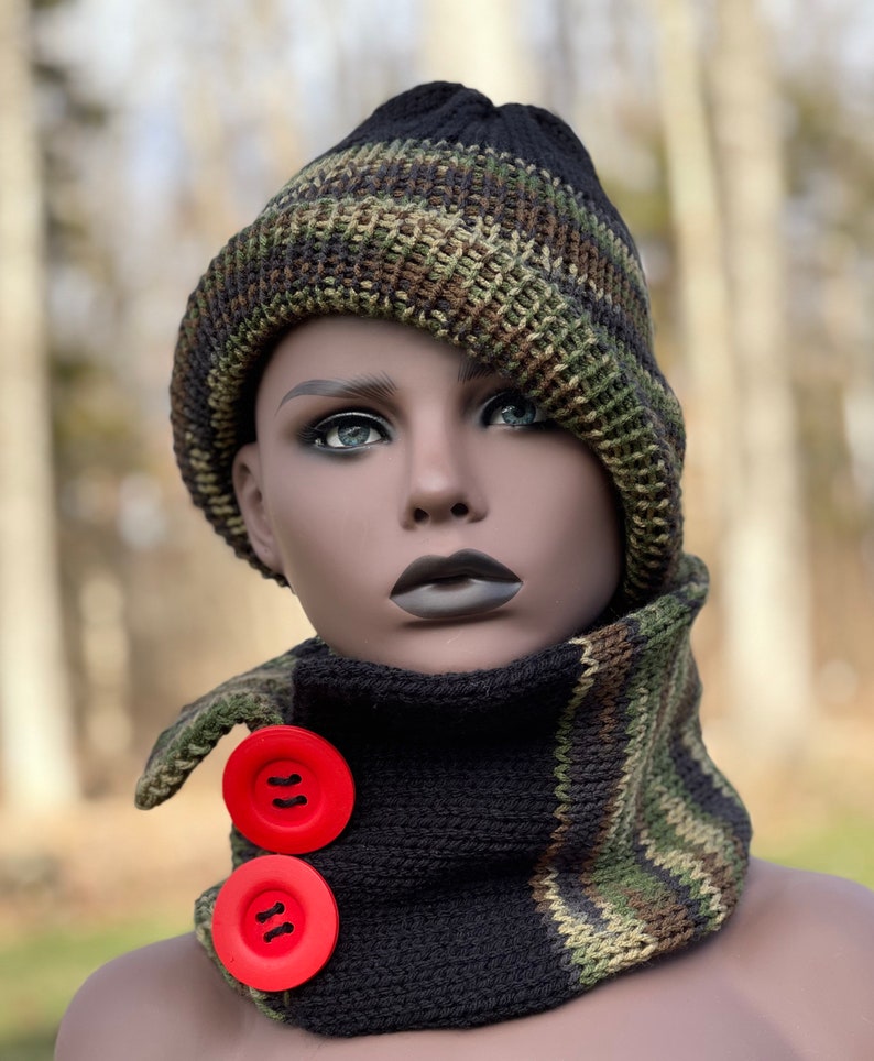 set ADDIcted to Hats hat with cowl