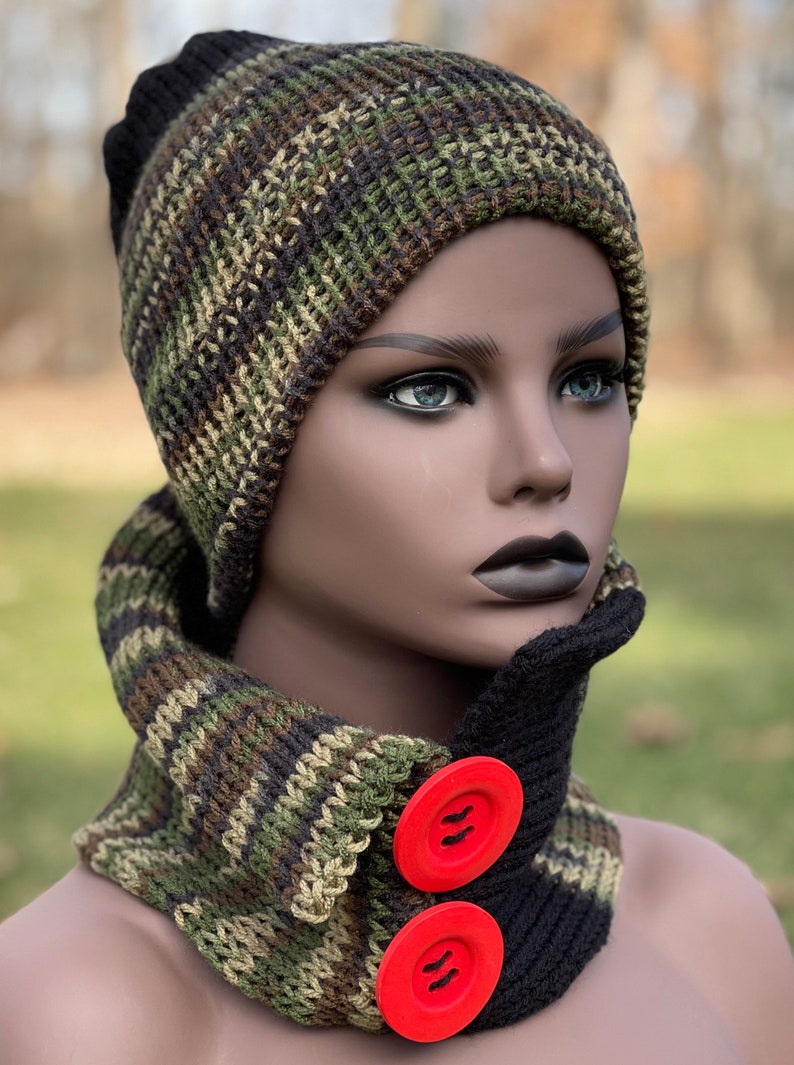 set ADDIcted to Hats hat with cowl