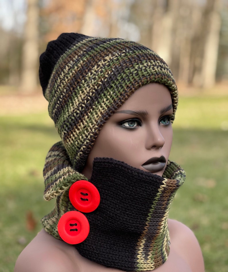 set ADDIcted to Hats hat with cowl