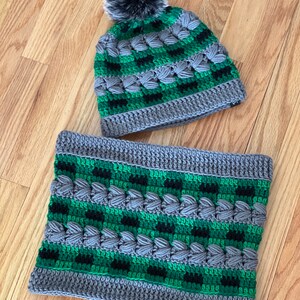 Buffalo Plaid and Plaits HAT Crochet PatternPDF image 6