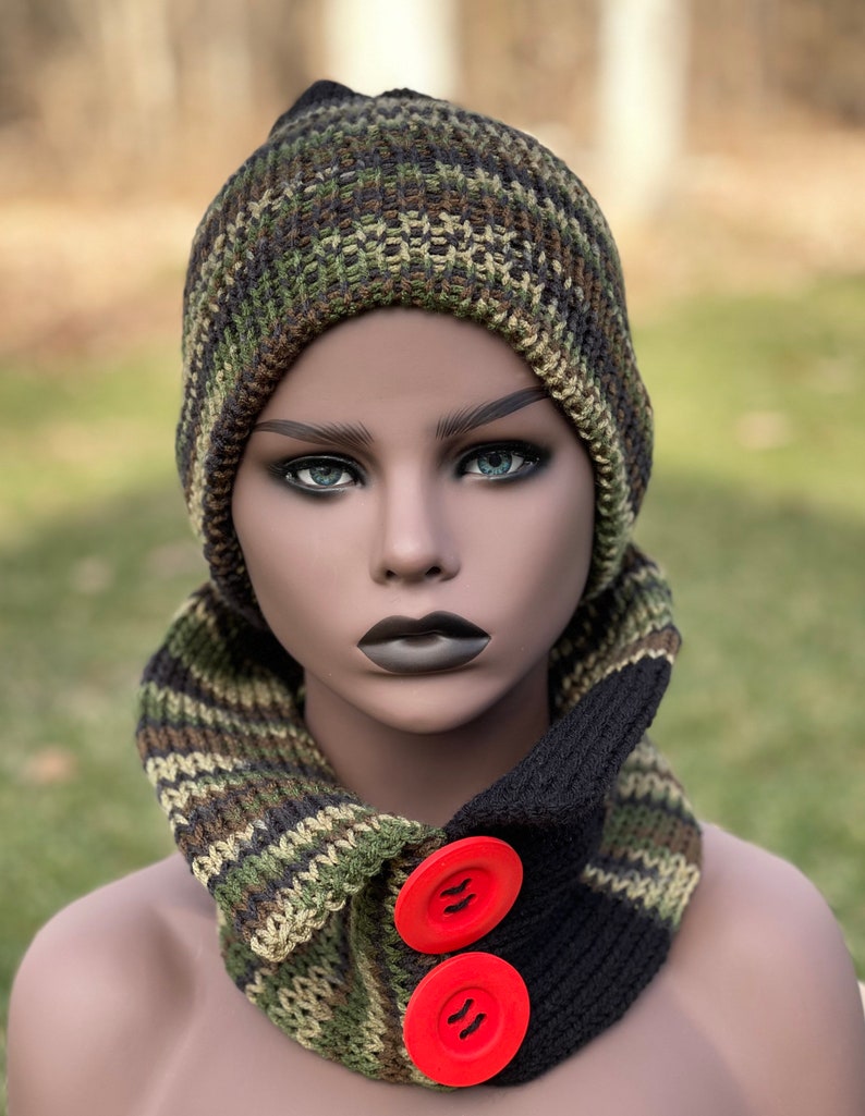 set ADDIcted to Hats hat with cowl