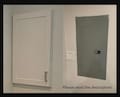 Unfinished, Wooden Electric Panel Cover: Designed for your area, Custom Sized