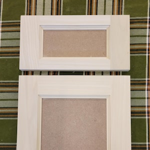 Ogee Style Cabinet Door: Unfinished, any size made to order