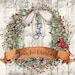 Home for Christmas Farmhouse Wreath Digital Print, Printable, 8x10 ...