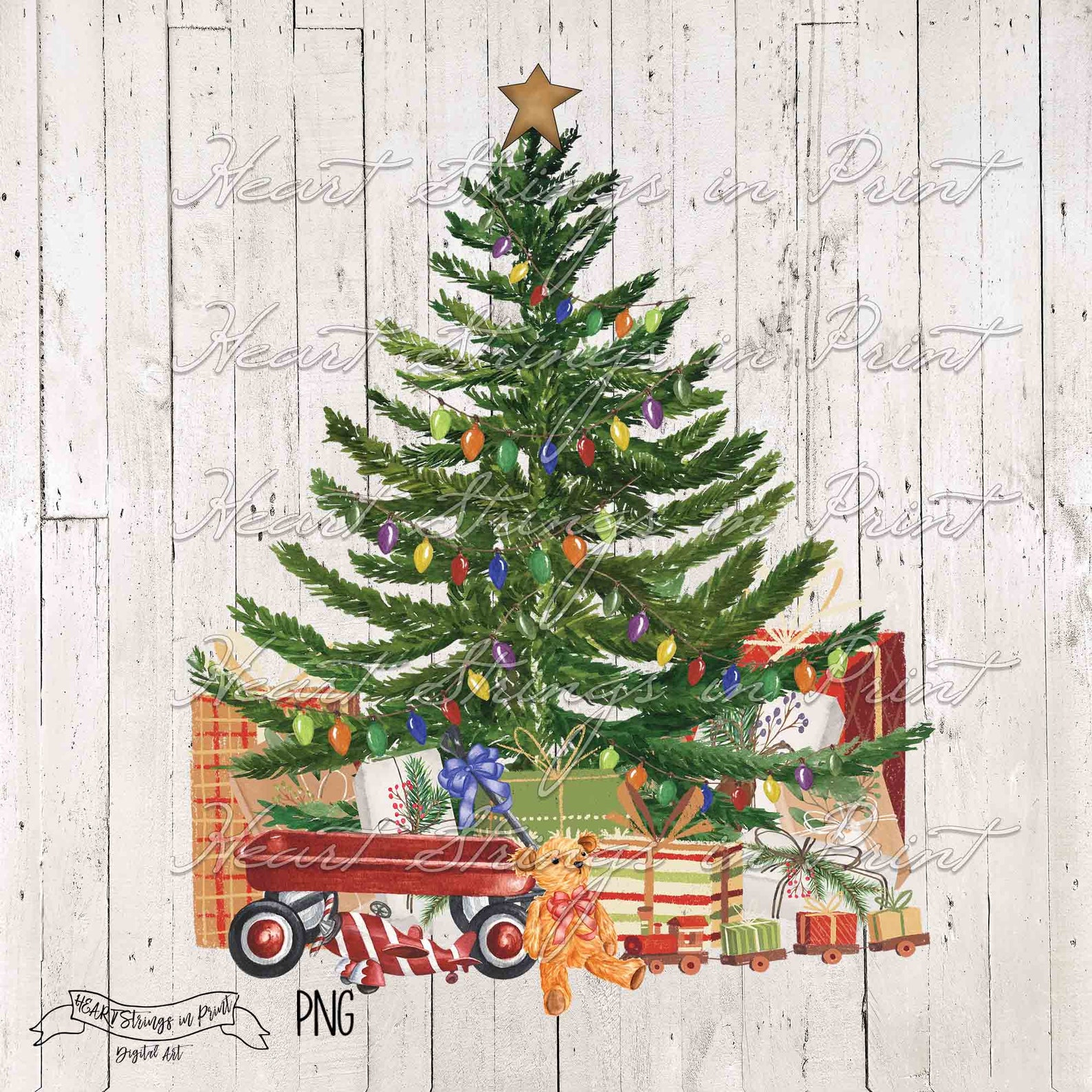 Christmas Morning Printable 8x10 Holiday Sign Primitive - Etsy