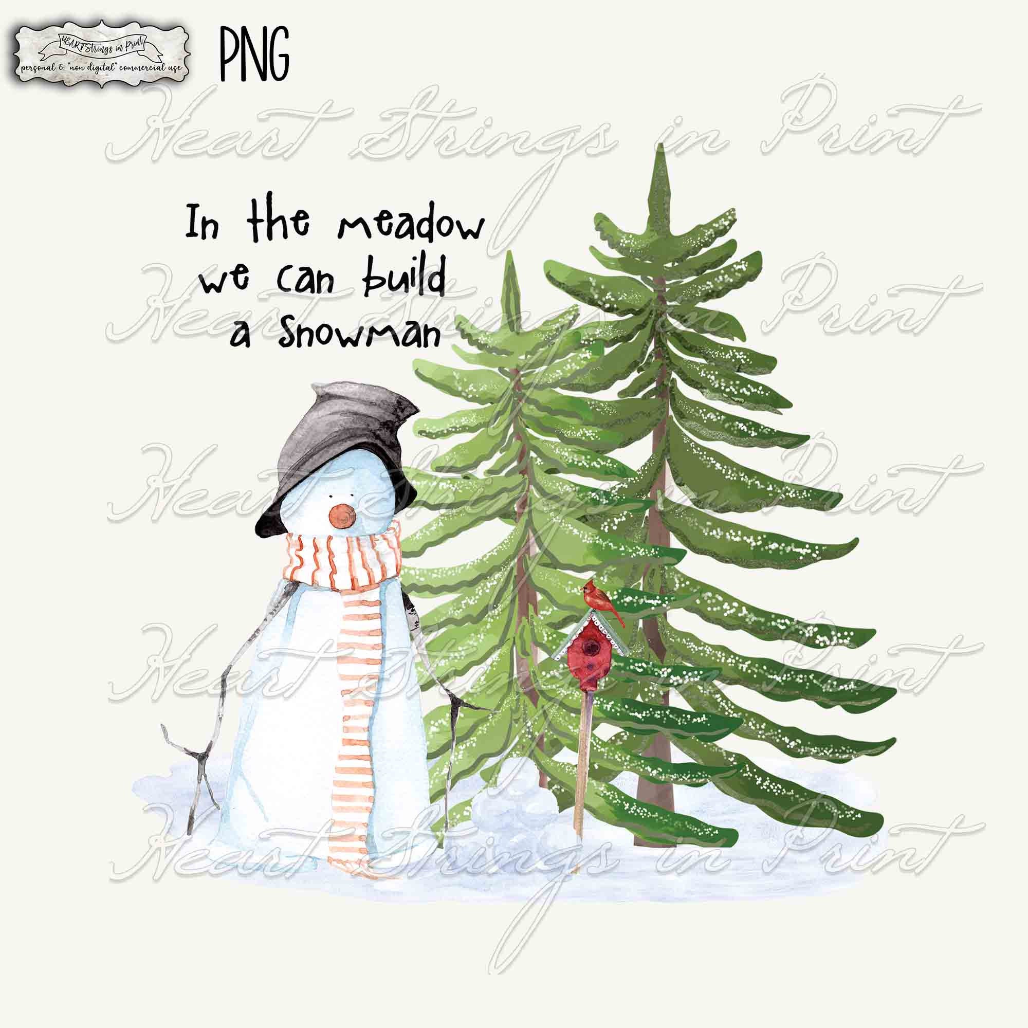 REDI2CRAFT Holiday Art Series 7.5 in. x 7.5 in. x 3.125 in. Wave Glass Block for Arts and Crafts with Snowman Theme