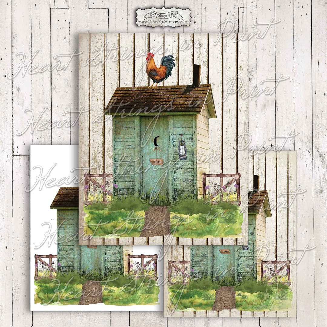 Outhouse Printable Farmhouse