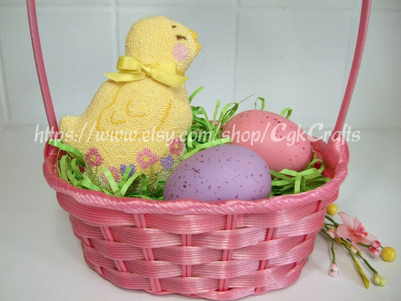 Easter Chick Punch Needle Paper Pattern image 2