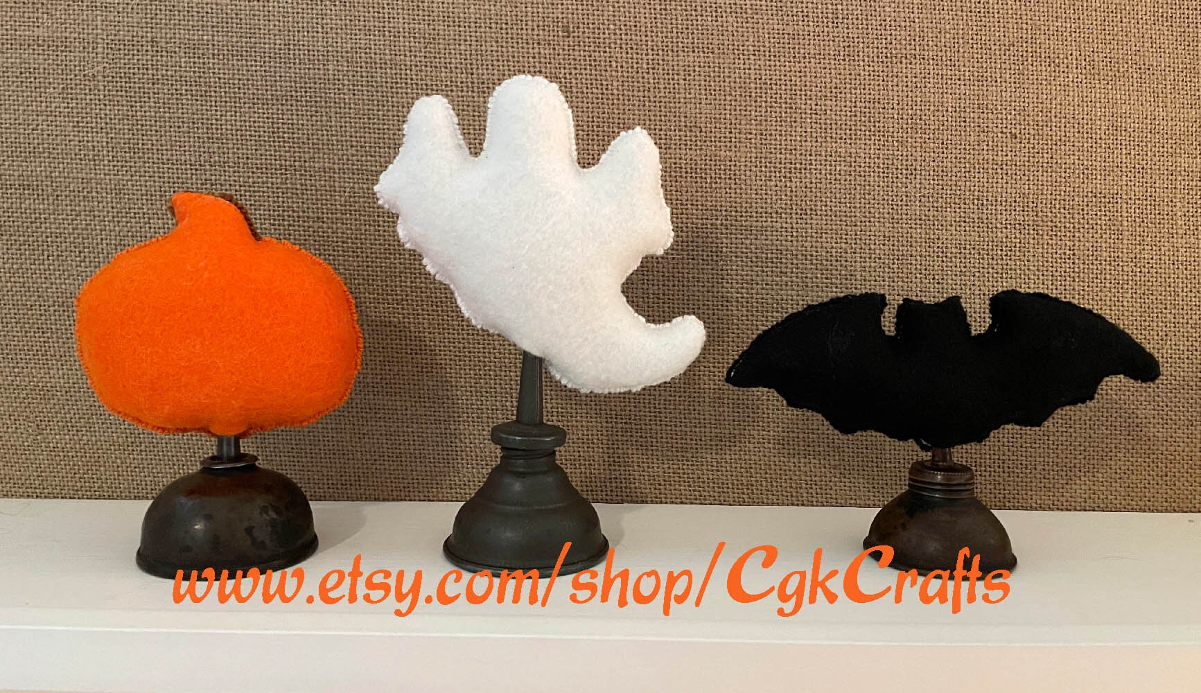 Halloween Punch Needle Digital Pattern Bowl Fillers/oil Can Toppers - Etsy