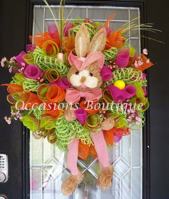 Easter Wreath Decoration Front Door Wreaths Image 0