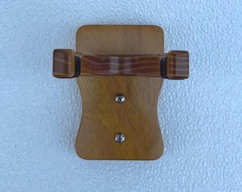 Guitar Wall Hanger, Holder ***Osage Orange *** Mounting Screws Included***