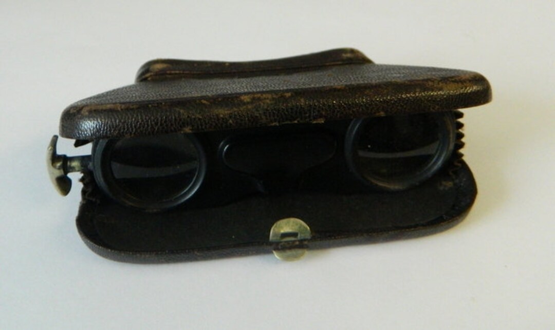 La Mignonne French Opera Glasses Folding Pocket Binoculars Etsy